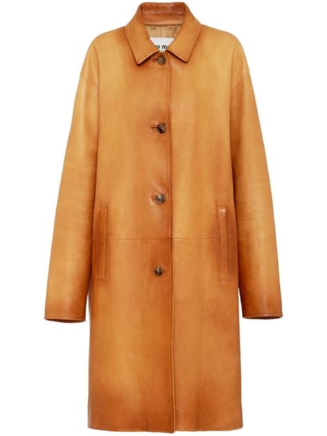 miu miu ccoat|farfetch miu mitu coats.